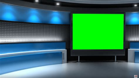 Tv Studio Background Green Screen