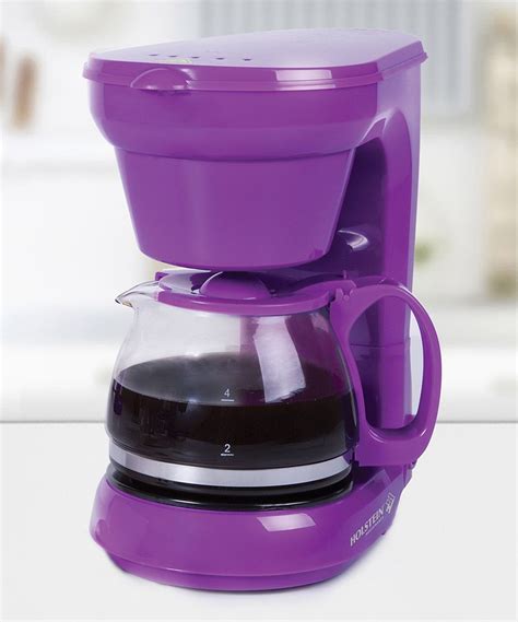 Our coffee, tea & espresso category offers a great selection of coffee makers and more. Take a look at this Holstein Housewares Purple 6-Cup ...