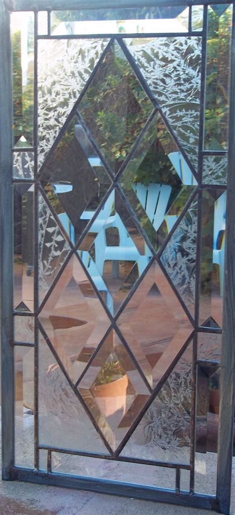 stained glass window antique diamond beveled stained glass ts stained glass antiques
