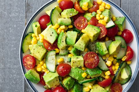 Best Avocado And Tomato Salad Recipe How To Make Avocado And Tomato Salad