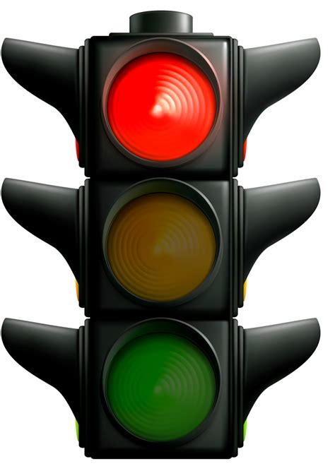 Red Traffic Light Png