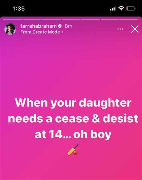 teen mom fans fear for farrah abraham s daughter sophia 14 after ex reality star shares