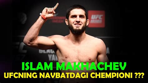 Makhachev Islam Makhachev Ufcning Navbatdagi Chempioni Youtube