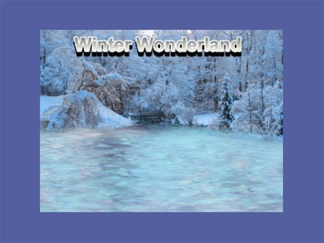 Winter Wonderland Winter Wonderland Snow Scenes Winter