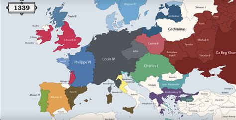 This Map Video Shows Every European Ruler Since 400 Bc