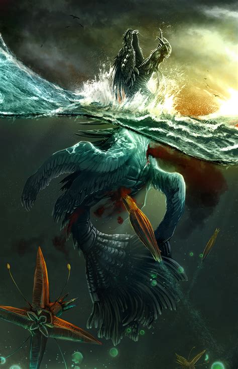 Sea Monsters By Erstwhilesky On Deviantart