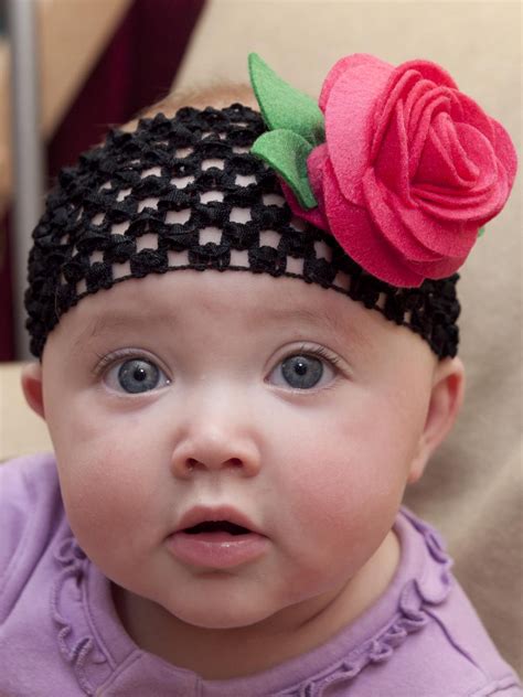 Rose Headband Tutorial Headband Tutorial Baby Headband Pattern