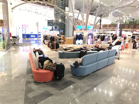 Istanbul Airport Guide Ist Sleeping In Airports