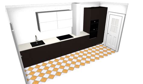 Limited to a few room types. Schermafbeelding: ⁨IKEA Home Planner⁩ | Keukens