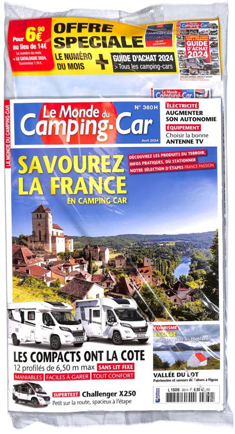 Journaux Fr Le Monde Du Camping Car Un Hors S Rie