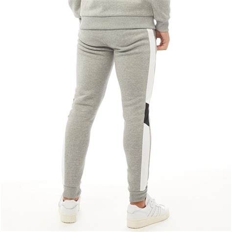 Buy Closure London Mens Multi Panel Joggers Grey Marl