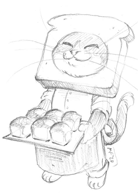 Wheatley The Bread Cat Mastafran Comics
