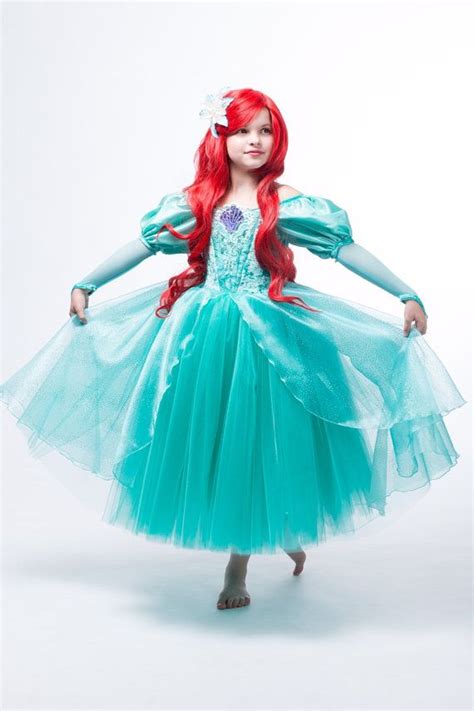 Ariel Mermaid Princess Womens Costume Disney Live Action Ladies Fancy