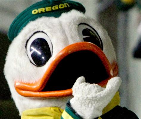 The Oregon Duck The Best College Mascot In The Ncaa Go Ducks