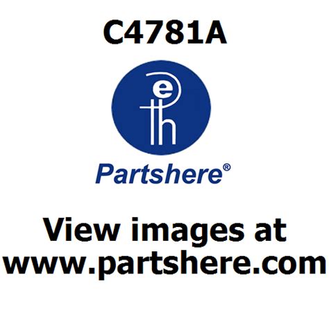 C4781a Printer Parts Diagram