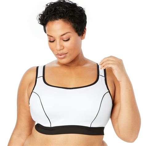 Comfort Choice Comfort Choice Womens Plus Size High Impact Underwire
