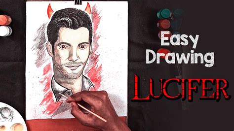 Drawing Lucifer How To Draw Lucifer Morningstar Easy Drawing