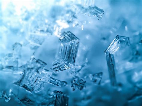 Wallpaper Water Winter Blue Ice Frost Crystal Atmosphere