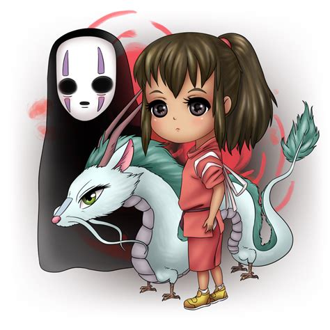 Chihiro Anime Art Chibi