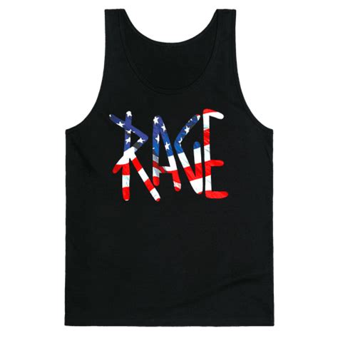 Rage (America) Tank Tops | LookHUMAN | America outfit, America tank top, America tank