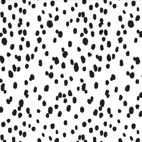 Black Seeing Spots Fabric in 2021 | Spotted wallpaper, Katie kime