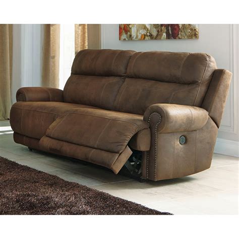 Signature Design By Ashley Austere 2 Seat Reclining Power Sofa