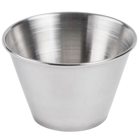 American Metalcraft Mb4 4 Oz Stainless Steel Round Sauce Cup
