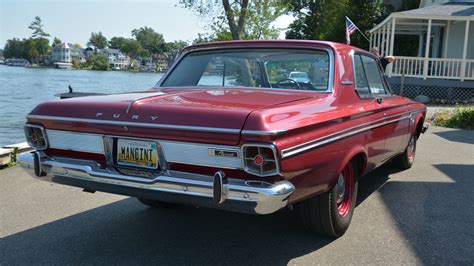 Auction Max Wedge Super Stock Powered 1963 Plymouth Fury Heads Across