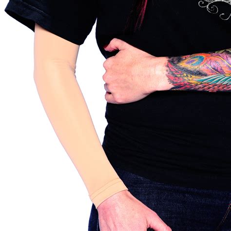 Full Arm Flesh Colored Sleeves To Cover Tattoos Tat2x Tattoo Covers