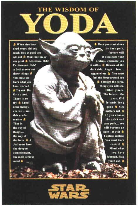 Portal Publications Ltd Wisdom Of Yoda Posteryodajeffs Yoda Page