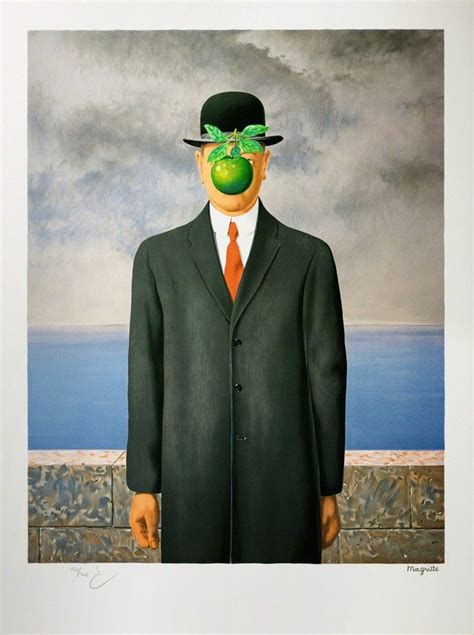 René Magritte Le Fils De Lhomme The Son Of Man 2004 Available