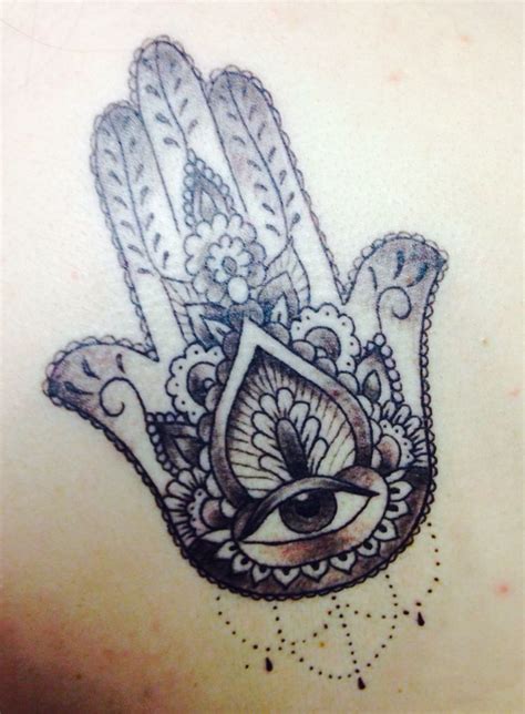 Hamsa Hand Of Fatima Tattoo