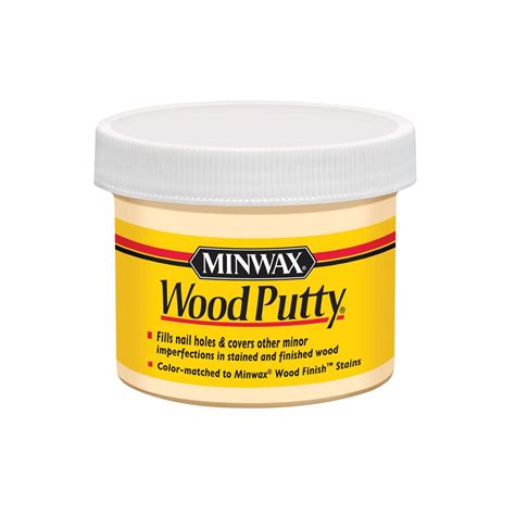 Minwax Natural Pine Wood Putty 375 Oz Wood Putty Staining Wood