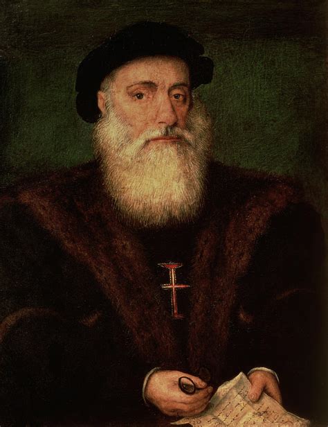 He was one of the most successful explorers in the age of discovery and the commander of the first ships to sail directly from europe to india. Portrait Presumed To Be Of Vasco Da Gama Painting by ...