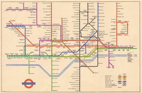 Beck Harry Original Iconic London Underground Tube Maps London Tube