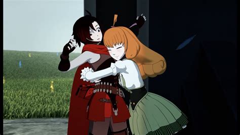 All Ruby And Penny Scenes Rwby Volume 8 Compilation Youtube