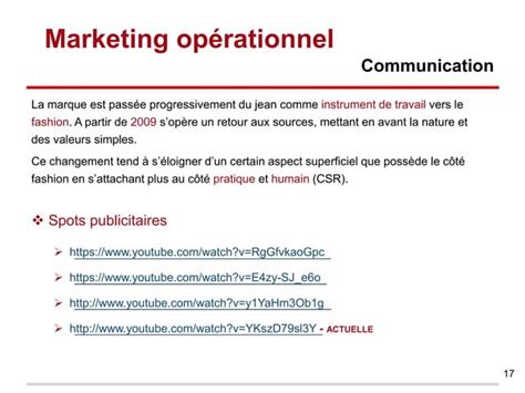 Etude De Cas Marketing Levis