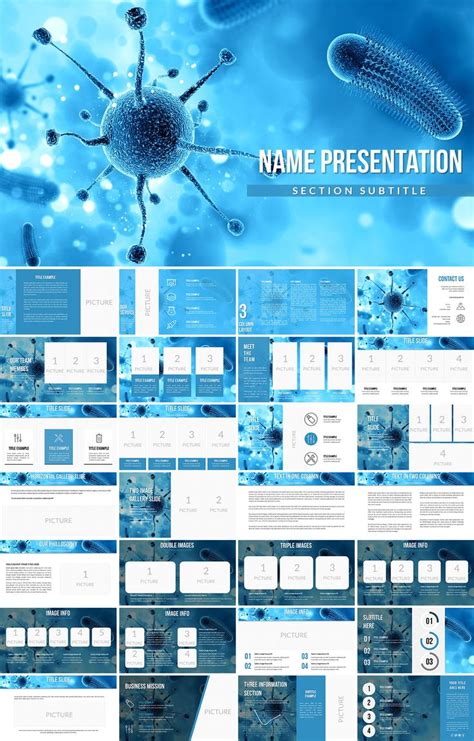 Viruses Can Infect Powerpoint Template Powerpoint