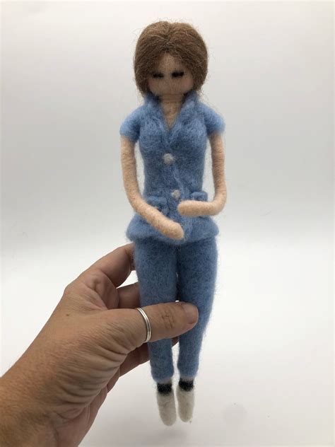 Pregnant Doll Giving Birth With Her Midwife Handmade In Carded Etsy