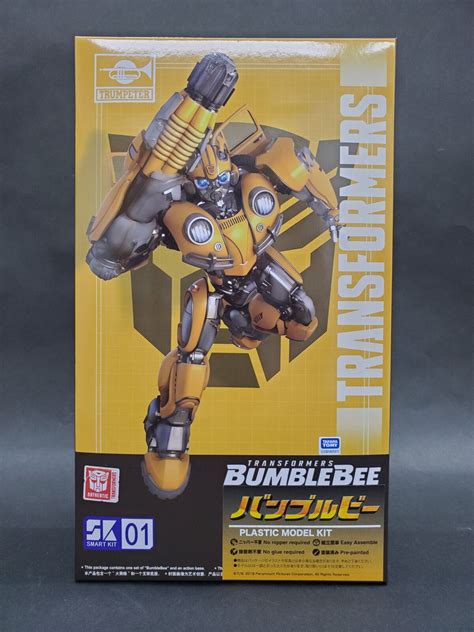 Transformers Bumblebee Model Kit Unboxing Hobbylinktv