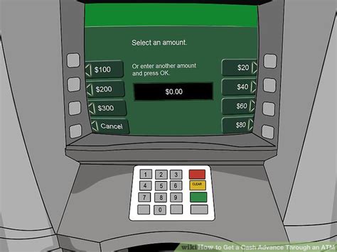 Below, we explain the most common ways to get a cash advance from your credit card, starting with the most accessible options. How to Get a Cash Advance Through an ATM: 11 Steps (with Pictures)