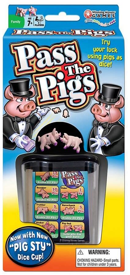 Winning Moves Pass The Pigs Game Shopstyle