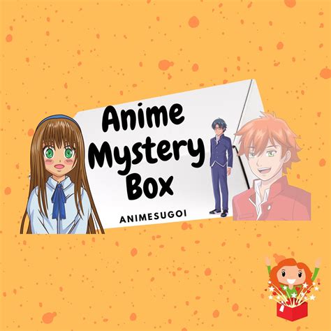 Anime Mystery Box Anime Surprise T Box Mystery Box Anime Etsy
