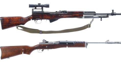 Two Semi Automatic Rifles Rock Island Auction