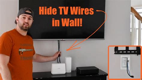 How To Hide Tv Wires Inside Wall The Right Way Harder Than I Expected