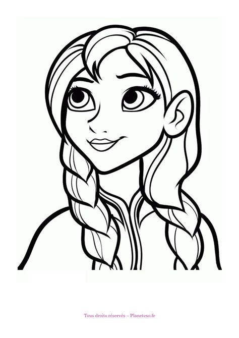 Disney frozen elsa coloriage noel gratuit à imprimer. Inspiration Coloriage Reine Des Neiges Anna | Imprimer et ...