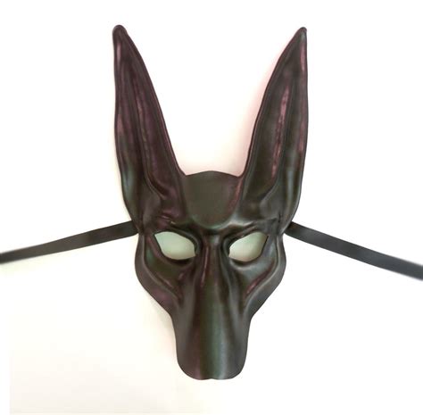 Black Jackal Leather Mask Anubis By Teonova By Teonova On Deviantart