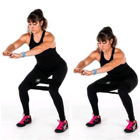 Banded Squat Pulse By Tanya M Exercise How To Skimble