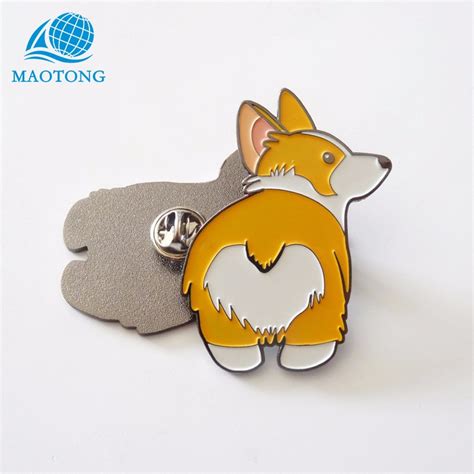 Custom Cute Animal Logo Soft Enamel Pin Badge Safety Lapel Pin Buy