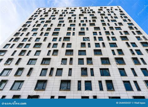 Modern Building Architecture In Bucharest City Romania Stock Image